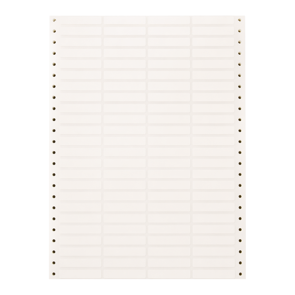 Brady DATAB Coated Cloth Labels with Permanent Adhesive