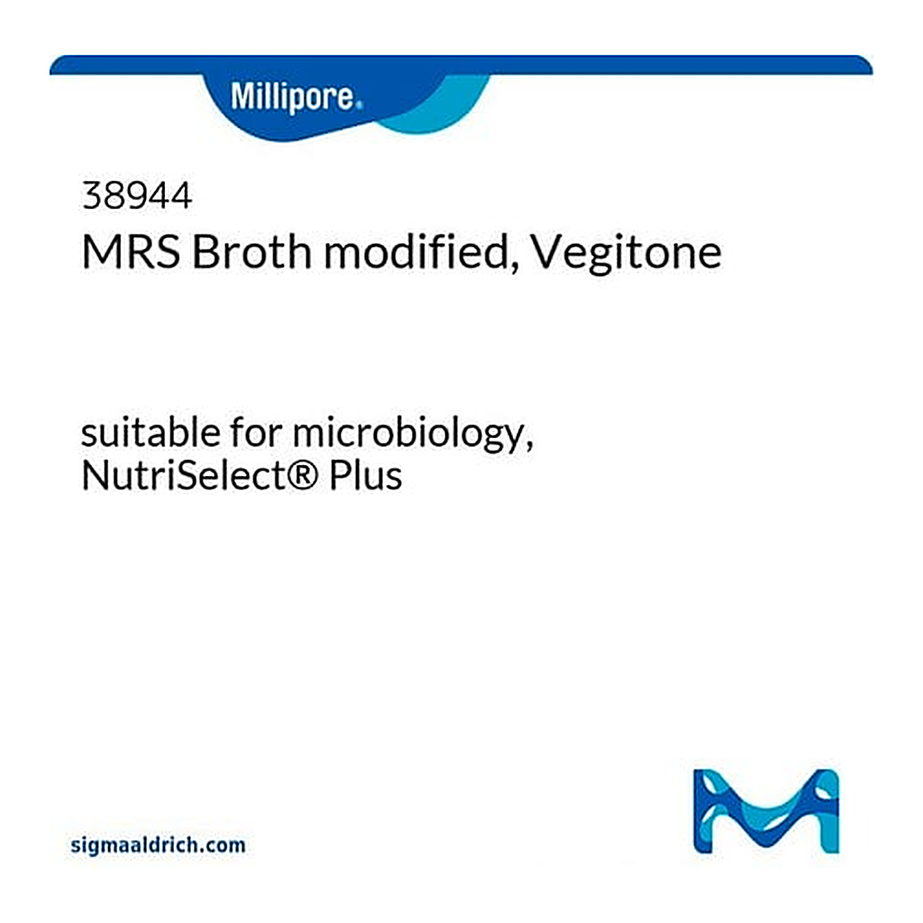 Merck MRS Broth modified, Vegitone