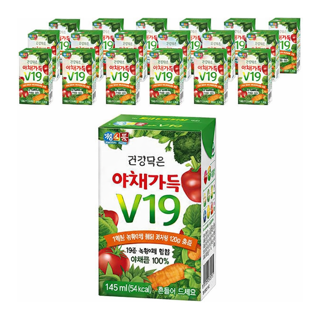 OFFICENEX [P]베지밀 야채가득 V19 (145ml*24ea)