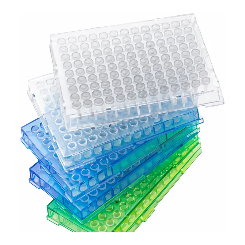 Thermo Fisher Scientific Armadillo PCR Plate, 96-well, orange, semi-skirted, low profile, clear wells