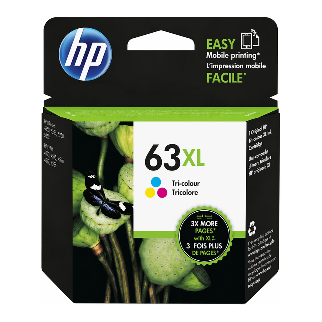 OFFICENEX [P]HP 잉크( F6U63AA /NO.63XL/컬러)
