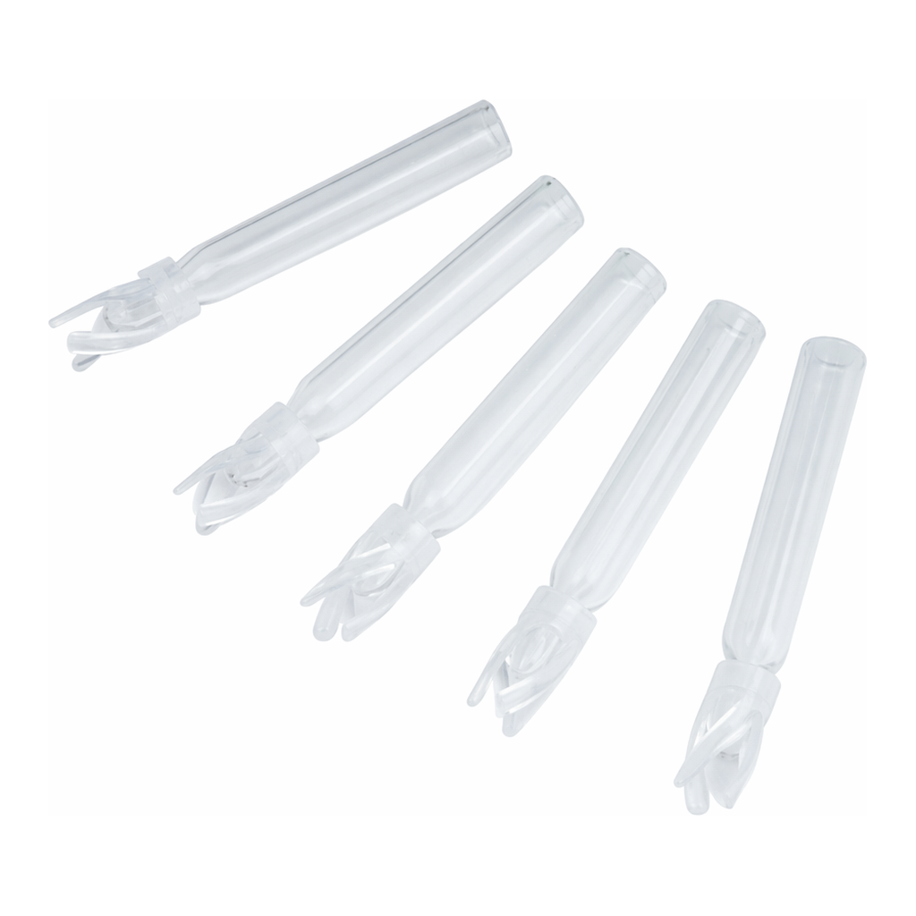 Restek Vial Inserts, 100ul Glass LV w/PP Bottom Spring Pack of 1000