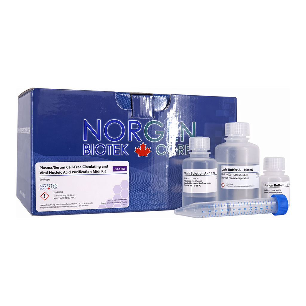 Norgen Plasma/Serum Cell-Free Circulating and Viral Nucleic Acid Purification Kits