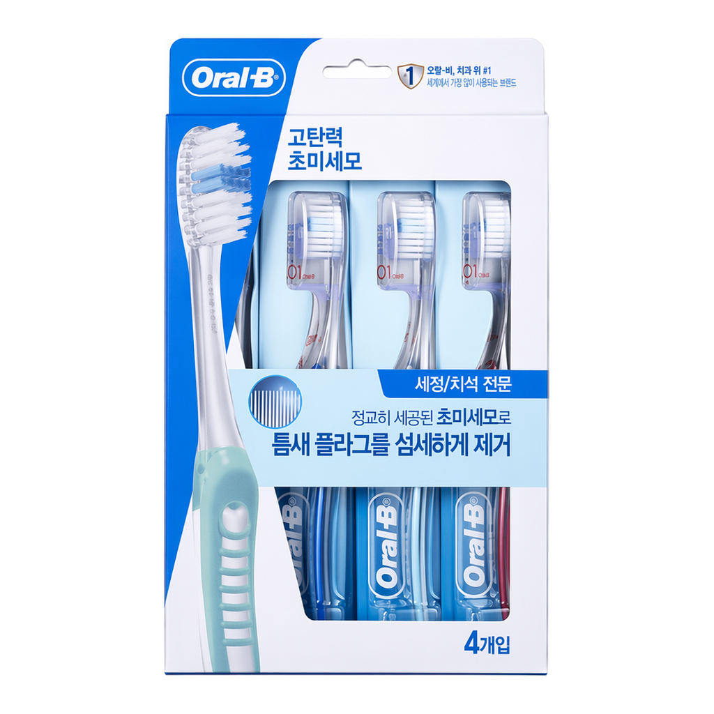 OFFICENEX 오랄비 초미세모 틈새케어 3+1