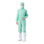AS ONE Anti-Contamination Coverall AS 1402 (Unisex) Green 5 L