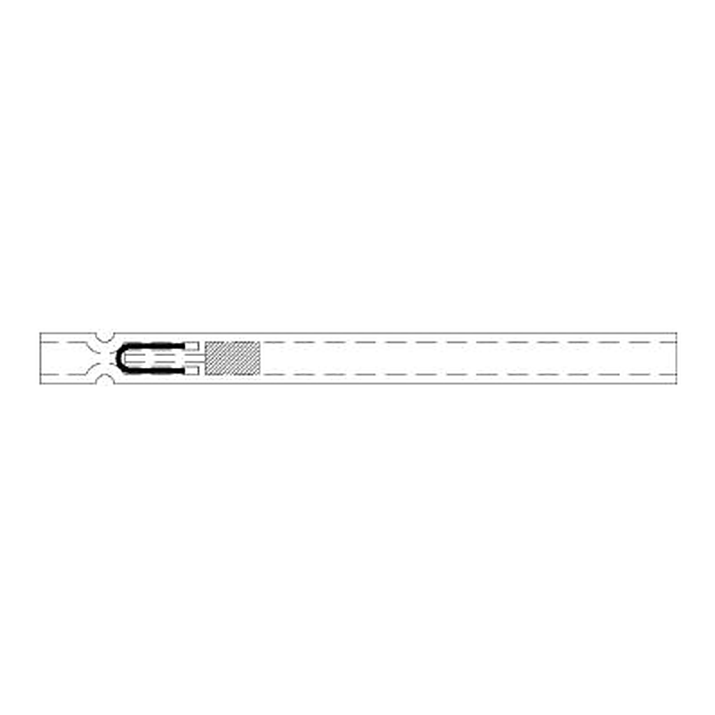 Restek Cup Splitter Liner, 4 mm x 6.3 x 78.5 for Agilent GCs Siltek Deact., w/CarboFrit, 5-pk.