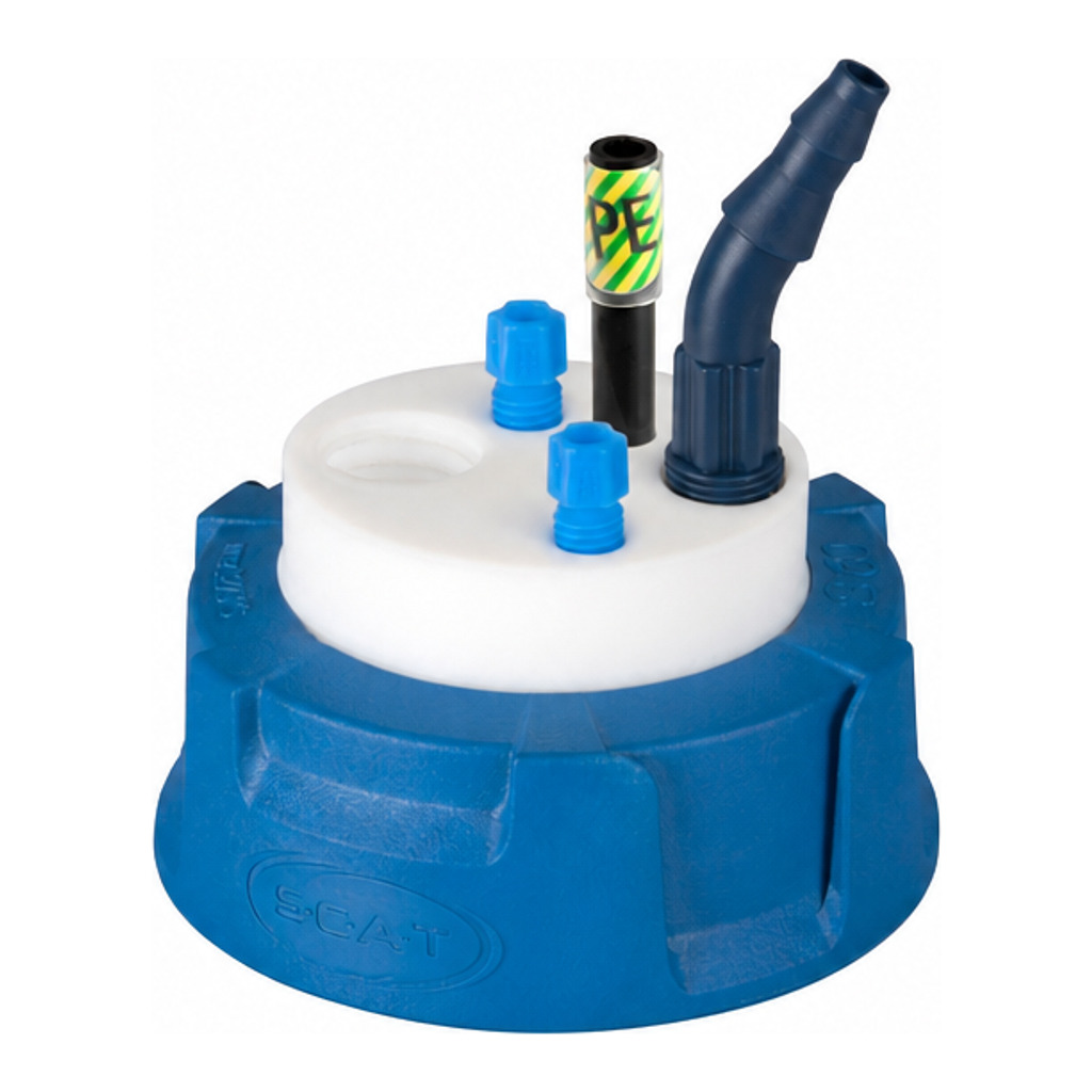 Safety Waste Cap S60, 2x fit. 1x tube G