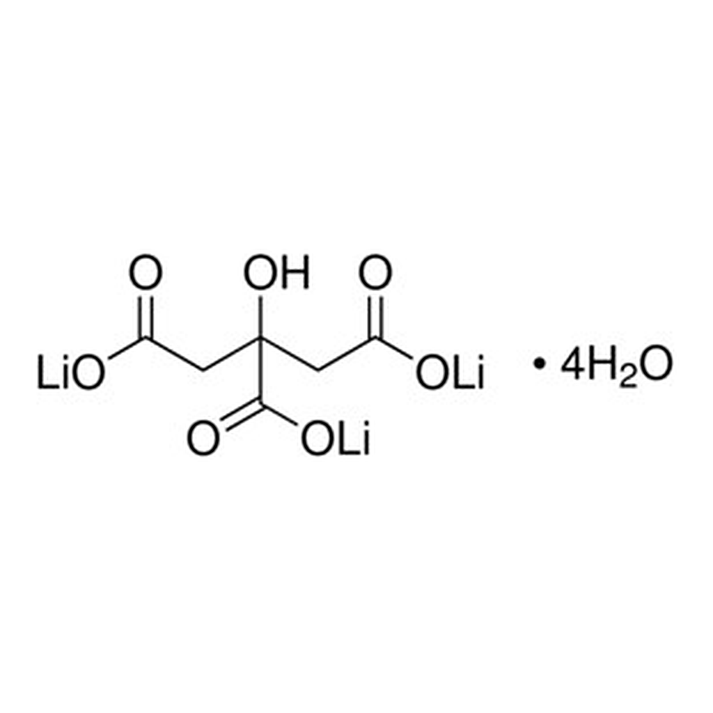 Merck LITHIUM CITRATE TRIBASIC TETRAHYDRATE, B