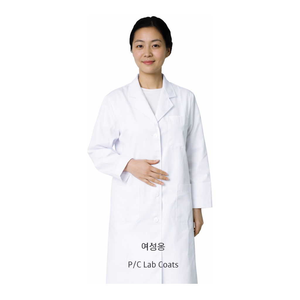 Daihan Science Keumsung Classic P/C Lab Coat / Gown, With 35% Cotton + 65% PolyesterIdeal for