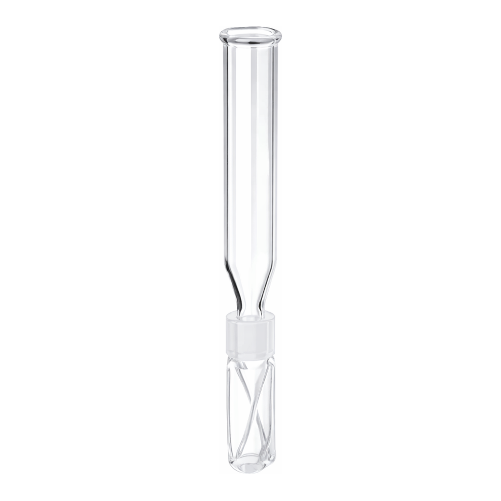 Waters Insert with Poly Spring, 150 µL Volume, 500/pk