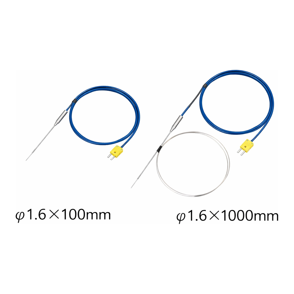 AS ONE K Thermocouple(Inconel Type with M4Y Terminal Type), K 열전대(인코넬 타입·M4Y 단자 타입)