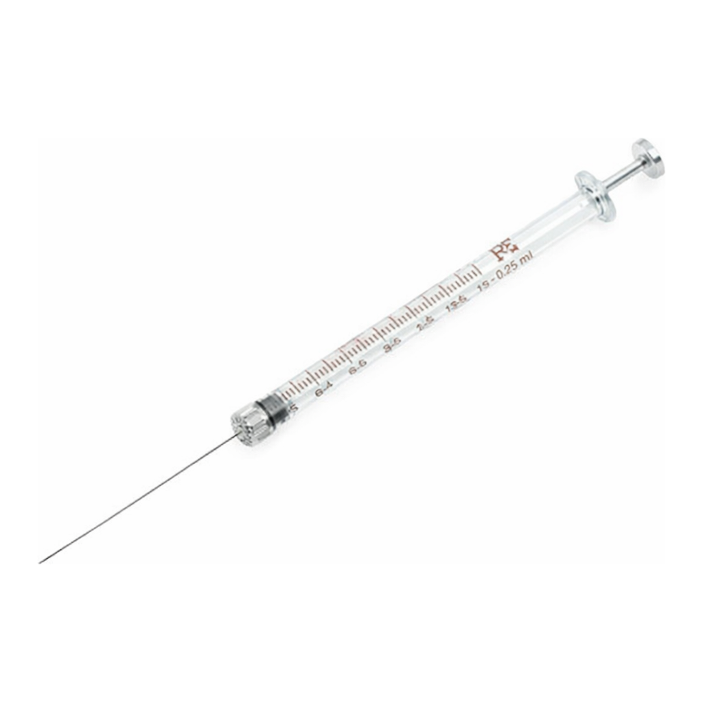 Restek Syringe, Hamilton, 725RN/250ul/22s/2in/2pt