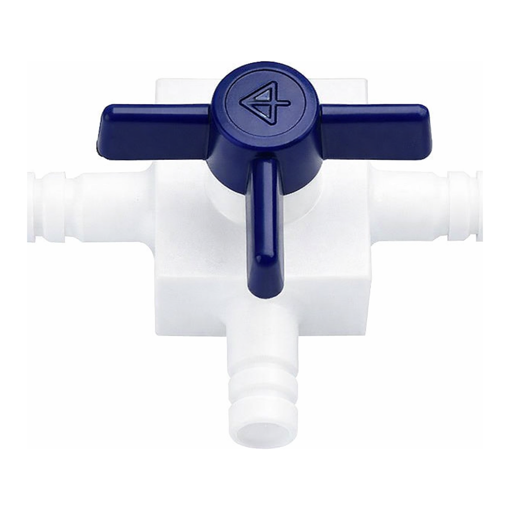 Merck BRAND(R) stopcock T-bore with nozzles