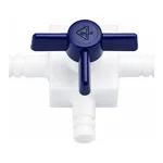 Merck BRAND(R) stopcock T-bore with nozzles
