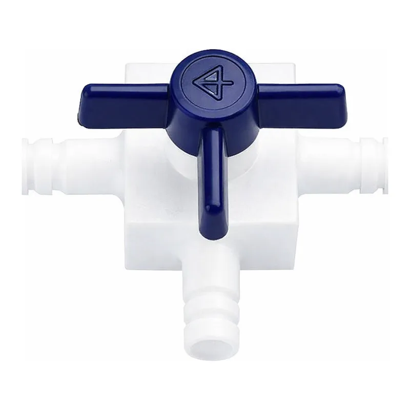 Merck BRAND(R) stopcock T-bore with nozzles