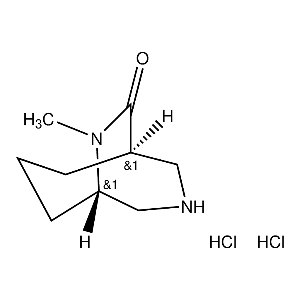 Merck rac-(1S,5R)-9-Methyl-3,9-diazabicyclo[3.3.2]decan-10-one dihydrochloride