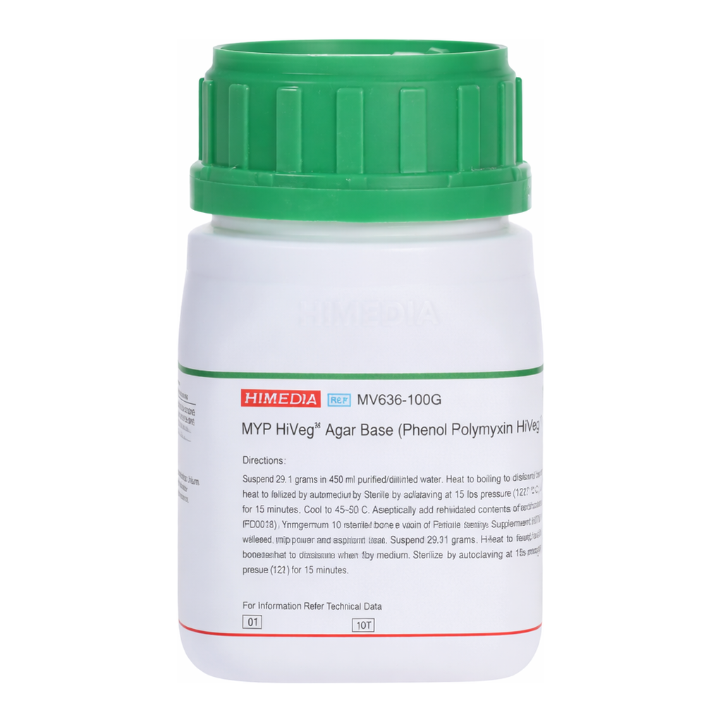 Himedia MYP HiVeg Agar Base (Phenol Red  Polymyxin HiVeg Agar Base)