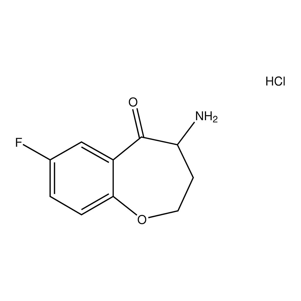 Merck 4-Amino-7-fluoro-3,4-dihydrobenzo[b]oxepin-5(2H)-one hydrochloride