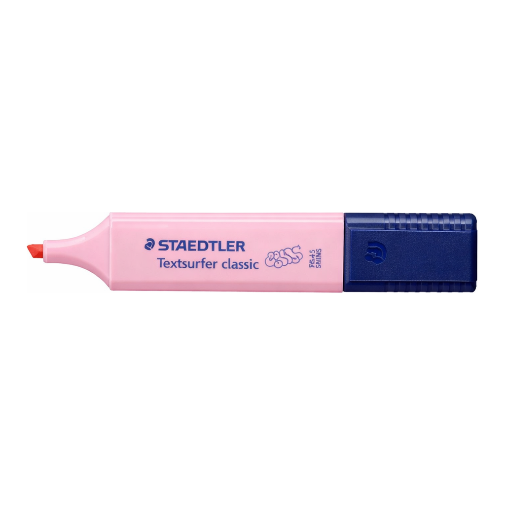 OFFICENEX 스테들러 파스텔 형광펜 핑크 364C-210