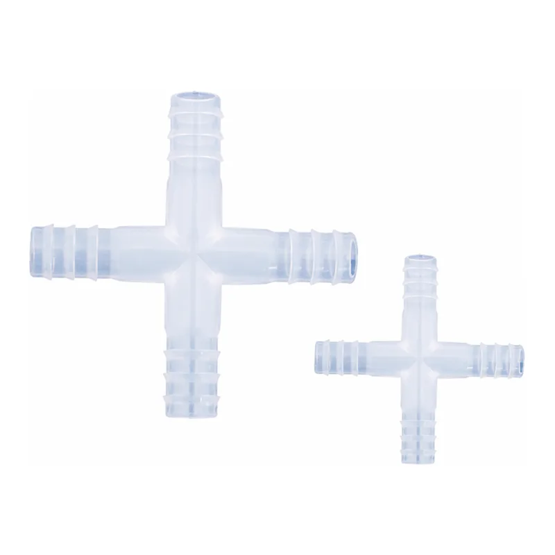 Jeiotech 십자 연결관, Tubing Connector, Cross type
