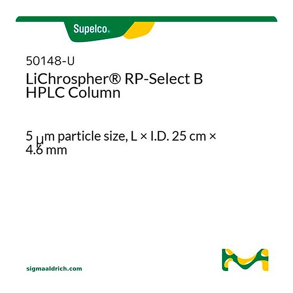 Merck LICHROSPHER RP SELECT B 250 X 4.6MM