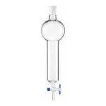 Merck Synthware(TM) chromatography column with reservoir, coarse fritted disc and PTFE stopcock