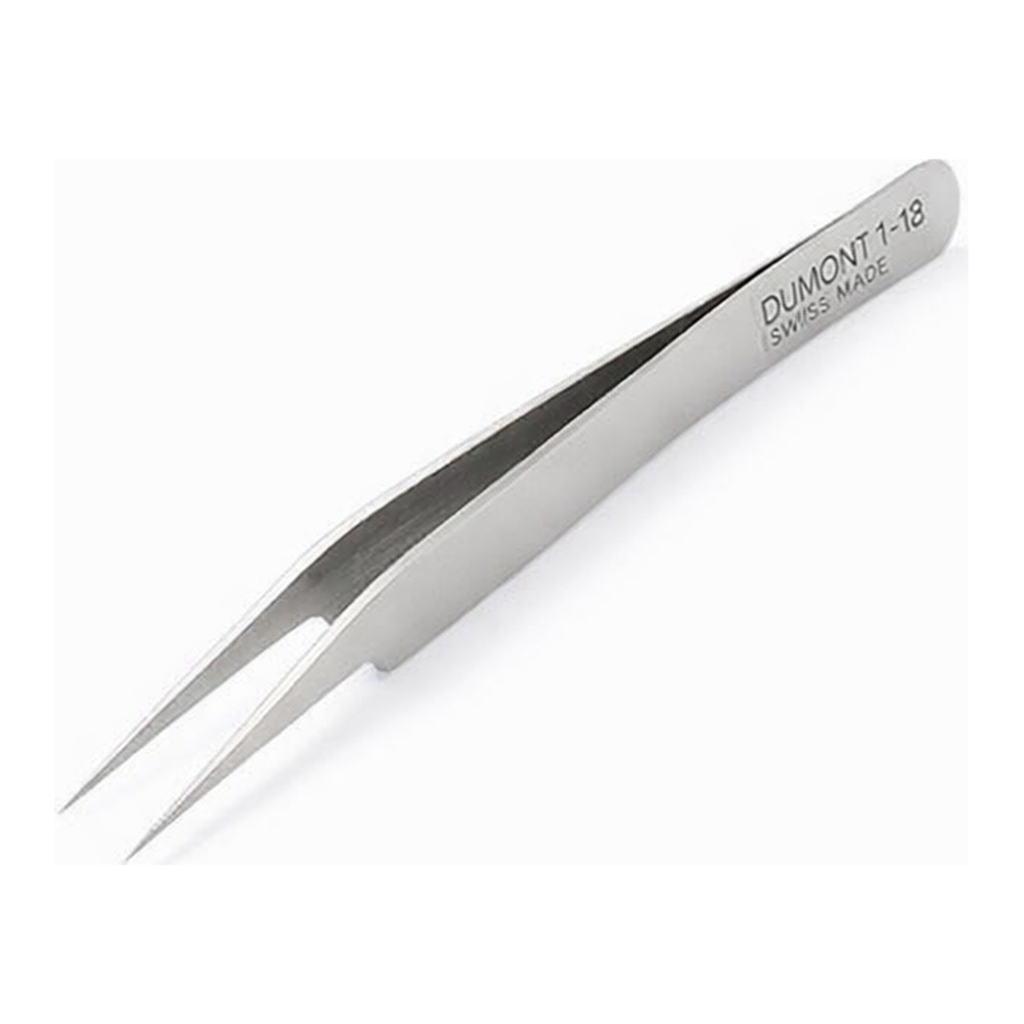 AS ONE Tweezer PrecisIon Clean-Pack, 정밀핀셋 No.5A(비스듬하고 날카로운 끝)