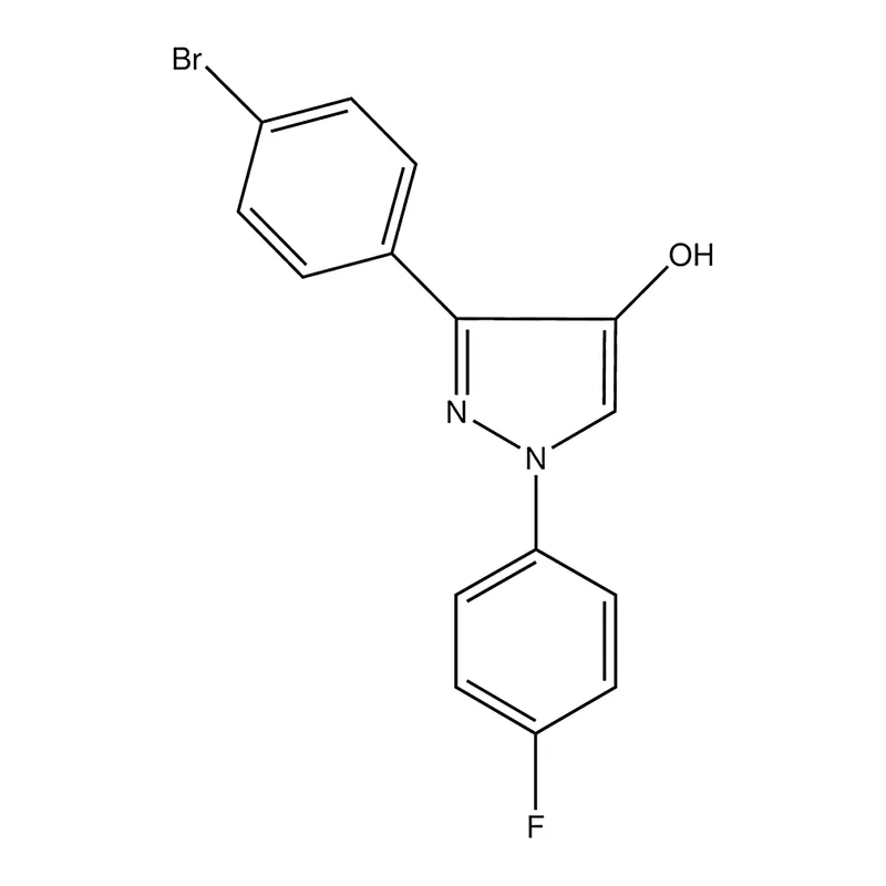 Merck 3-(4-Bromophenyl)-1-(4-fluorophenyl)-1H-pyrazol-4-ol