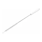 AS ONE Pipe Cleaner with Hole (PBT Hair) 500 x 135 x φ 20 mm White