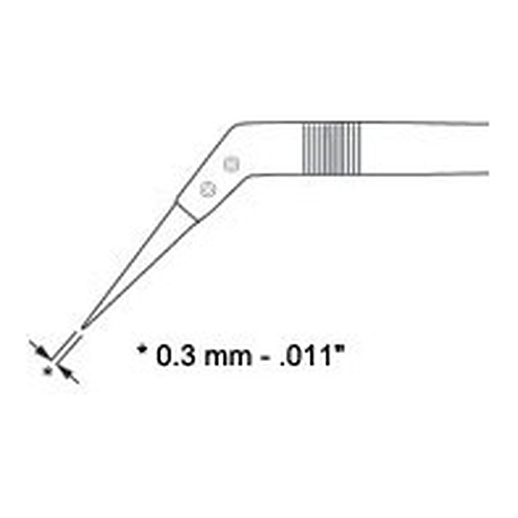 SIPEL 퀵 체인지 세라믹 핀셋 CW1615-B Tweezer