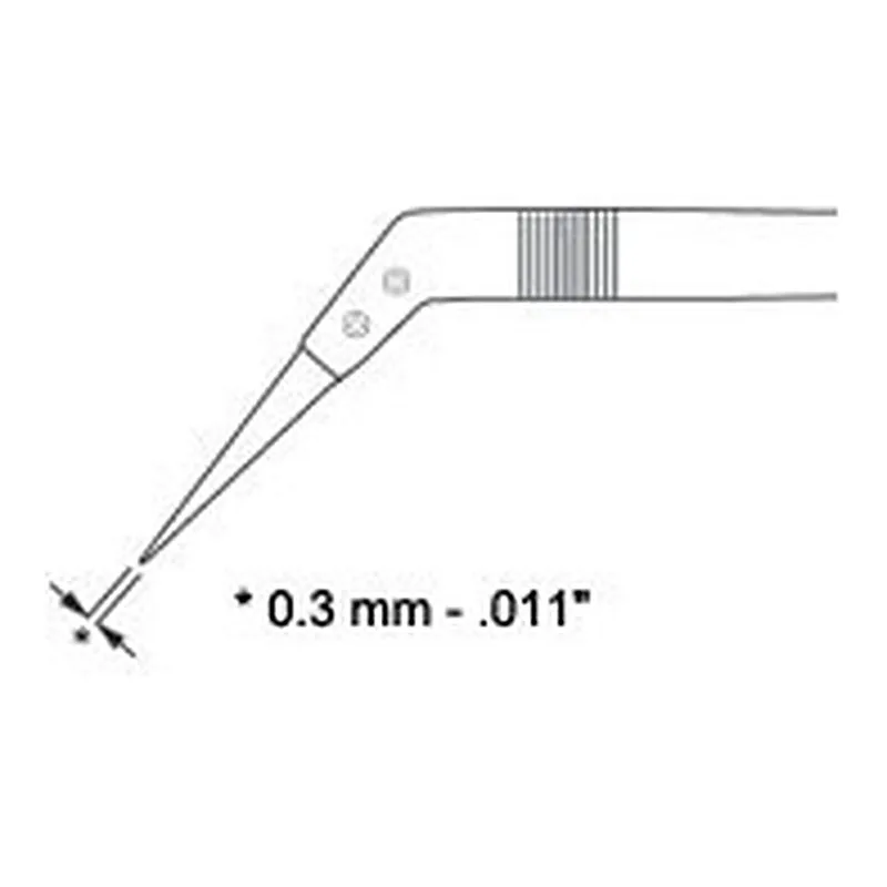 SIPEL 퀵 체인지 세라믹 핀셋 CW1615-B Tweezer