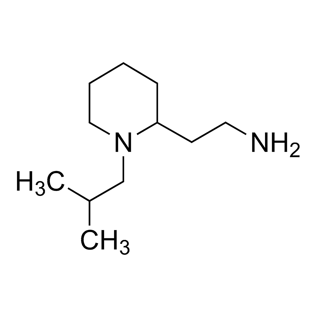 Merck 2-(1-Isobutylpiperidin-2-yl)ethanamine