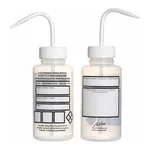 Merck Azlon DIY Safety Wash Bottles with Driplok vapor venting