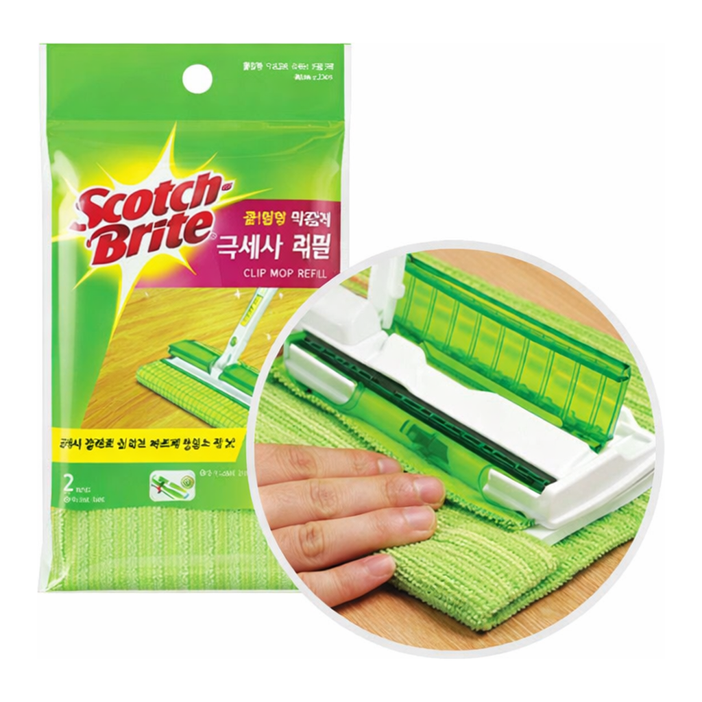 OFFICENEX 3M 클립형막대걸레리필(1매/40*23cm)