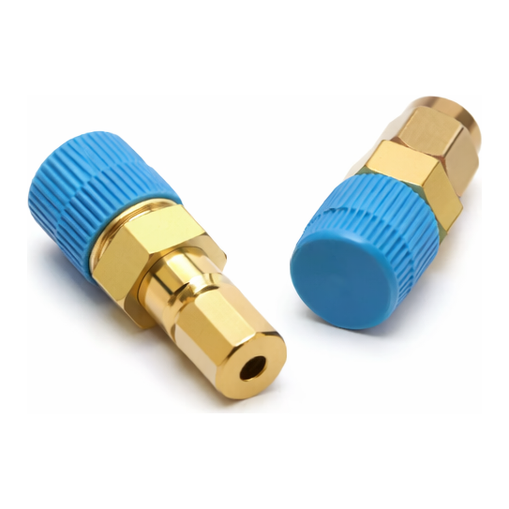 Agilent Connector, 1/8 x 1/4 Brass Male NPT 2/PK
