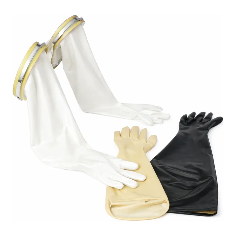 Merck Plas-Labs Hypalon(TM) glove box gloves