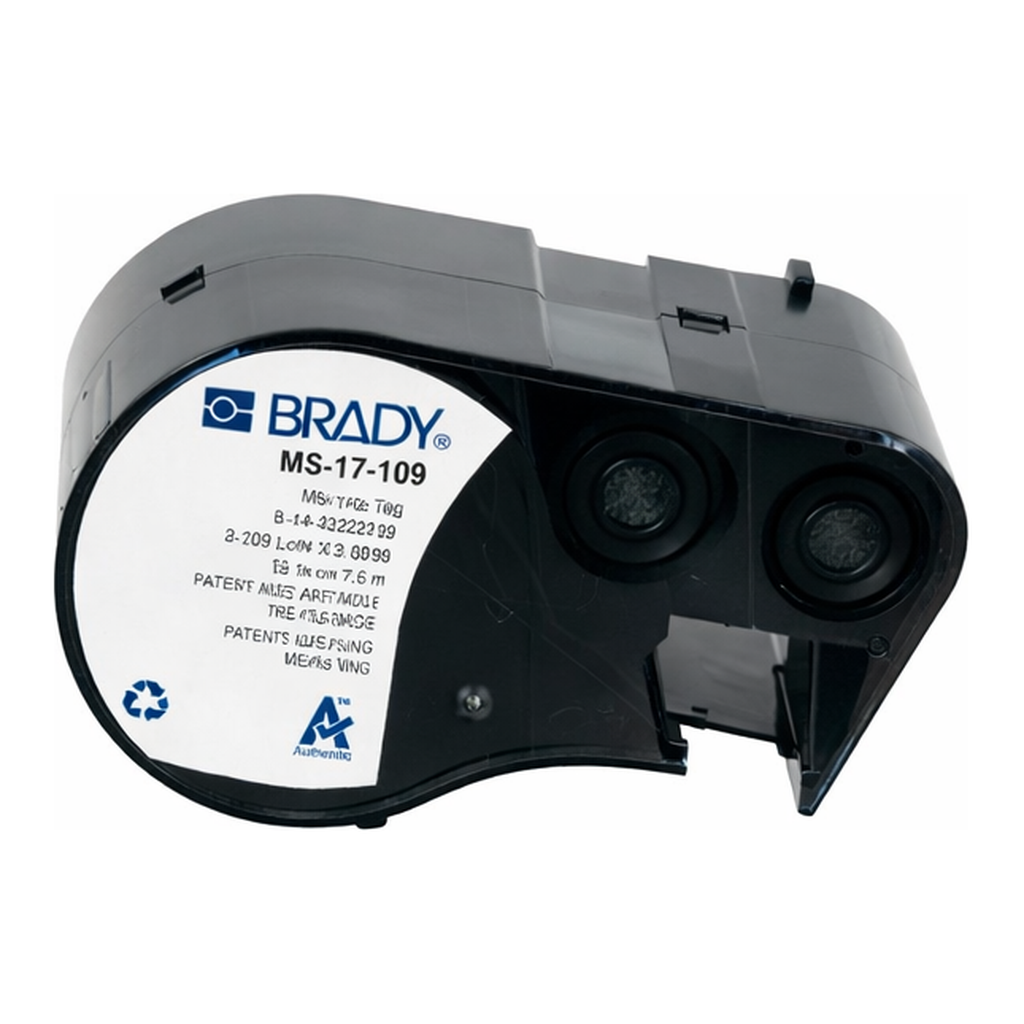 Brady Multi-Purpose Tear Resistant Tags with Ribbon for M4 M5 Printers