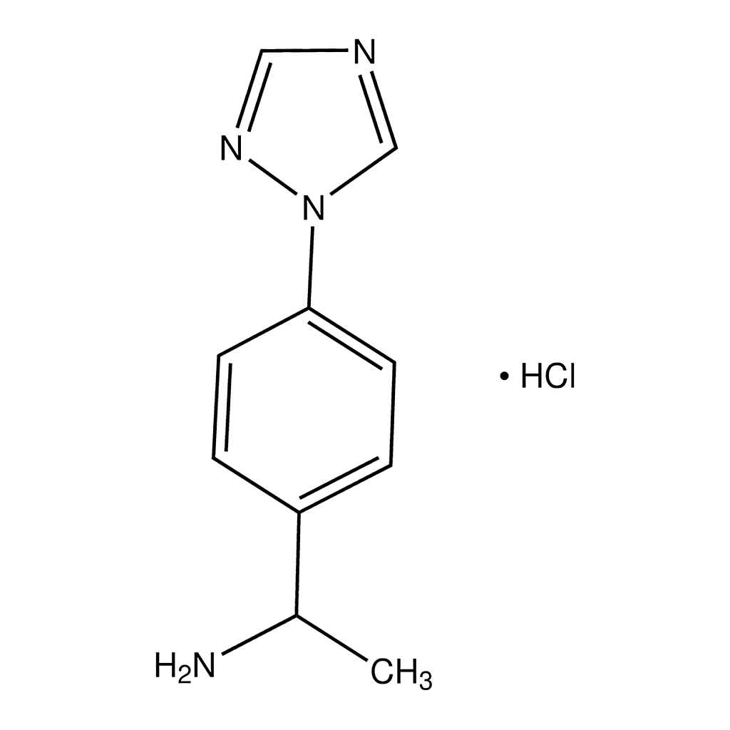 Merck 1-[4-(1H-1,2,4-Triazol-1-yl)phenyl]ethanamine hydrochloride
