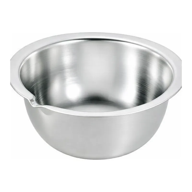 AS ONE Stainless Steel Bowl(Shallow·Flat Ege Type), 스테인리스 볼(얕은 형·플랫엣지 타입)