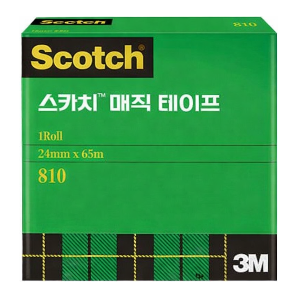OFFICENEX 3M 스카치 매직테이프 리필 810R(24mmx65m) 3인치