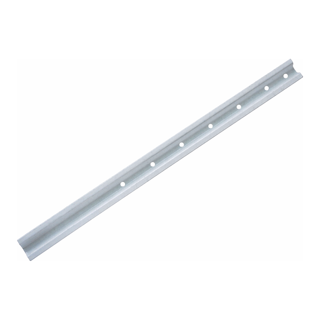 Brady TUFF’n Lite Composite Sign Posts - White Open Profile