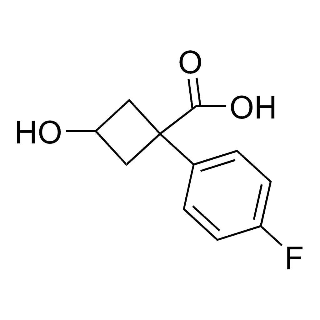 Merck 1-(4-Fluorophenyl)-3-hydroxycyclobutanecarboxylic acid