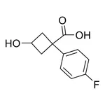 Merck 1-(4-Fluorophenyl)-3-hydroxycyclobutanecarboxylic acid