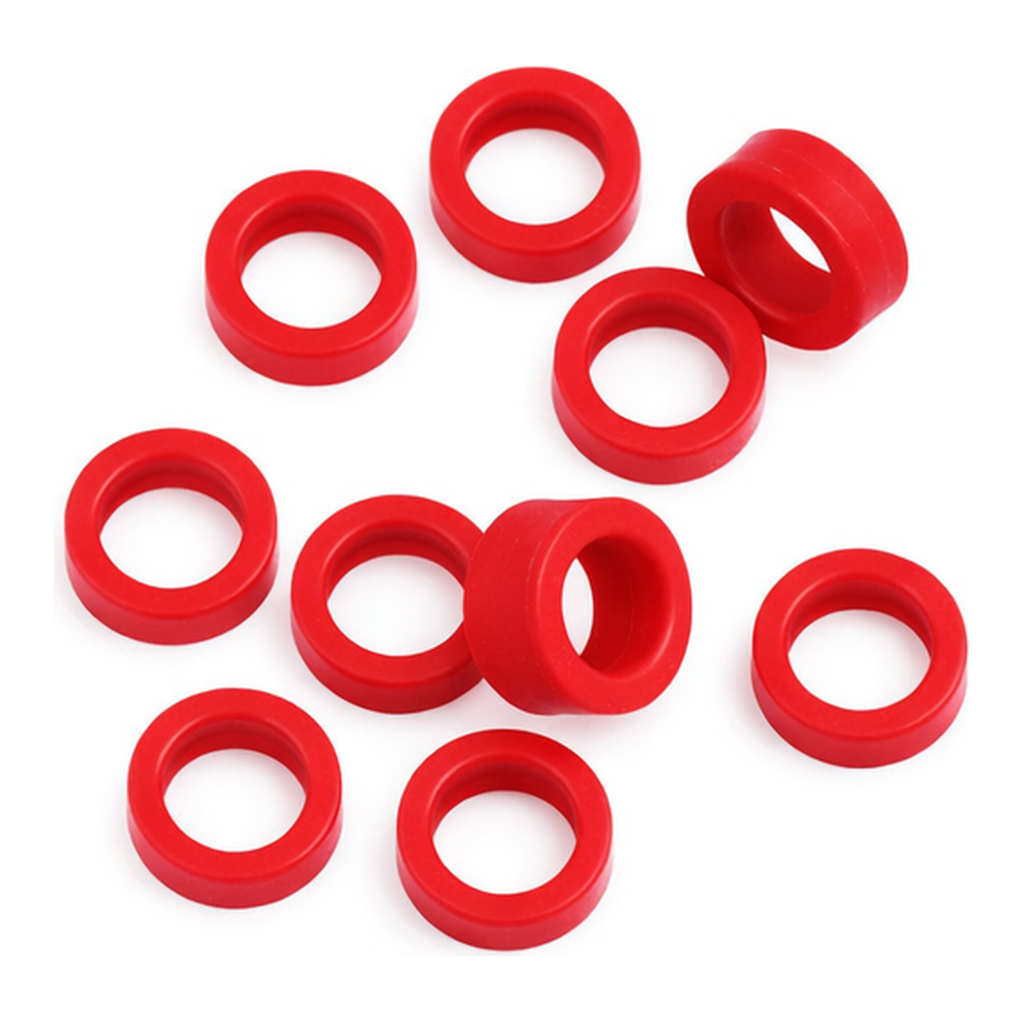 Agilent Red Screw Caps for 40mL Vials 100/pk