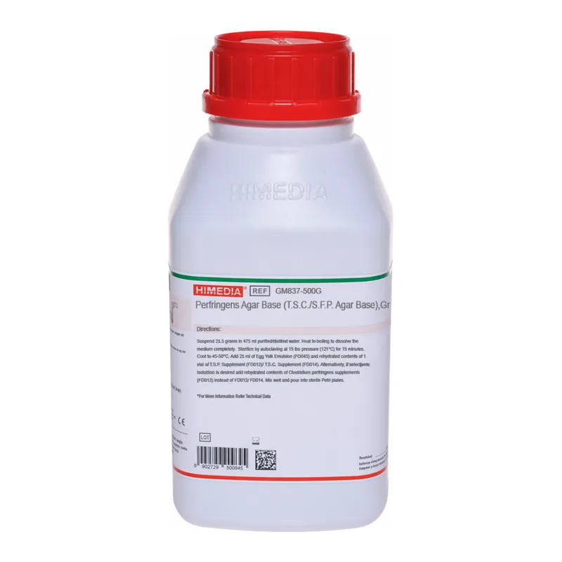 Himedia Perfringens Agar Base, Granulated (Tryptose Sulphite Cycloserine Agar Base, Granulated) (T.S.C./S.F.P. Agar Base, Granulated)
