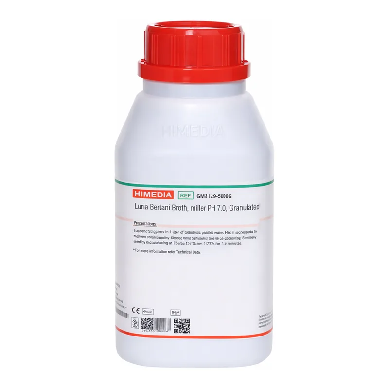Himedia Luria Bertani Broth, Miller pH 7.0,Granulated