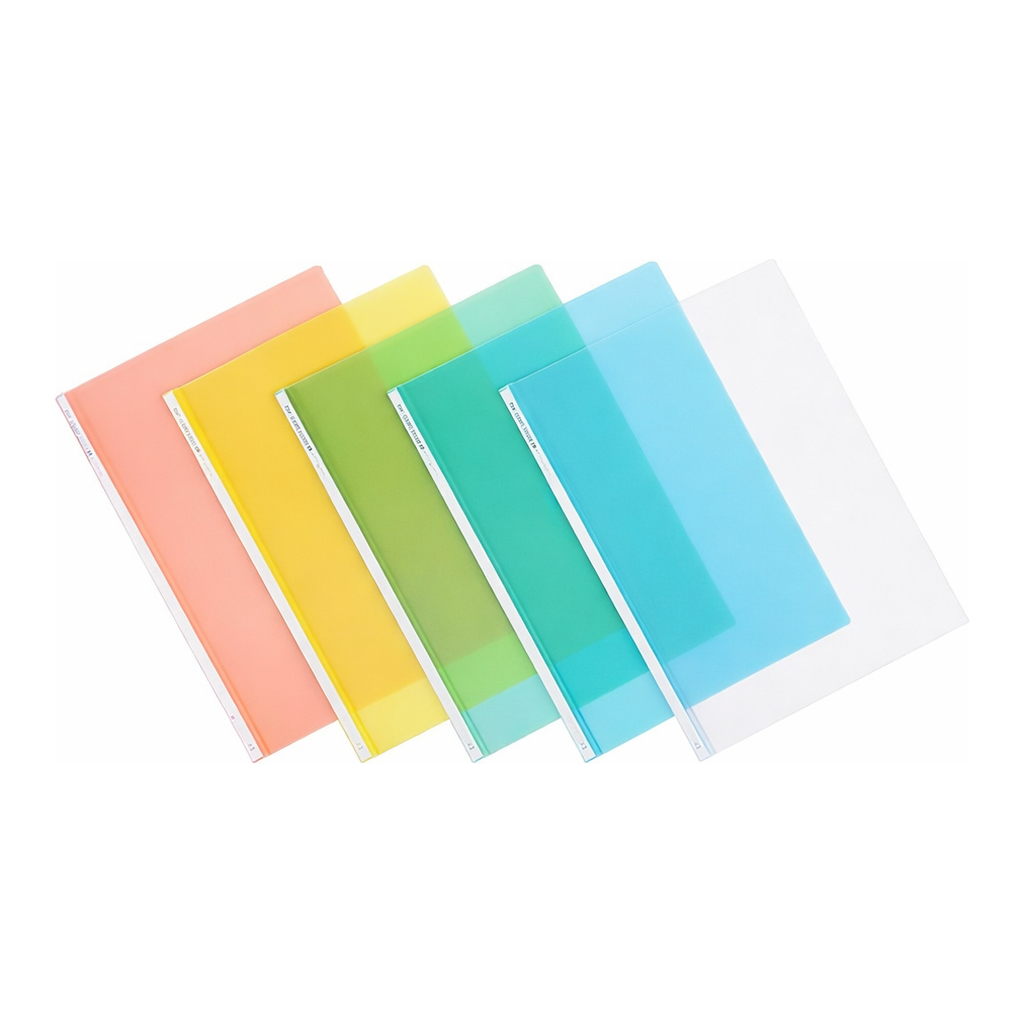 OFFICENEX 문화 둥근쫄대화일 일반형(A4/10매/팩/청색/F490A-72)
