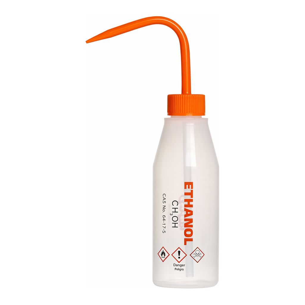 Merck AzlonÂ Pre-Labelled Narrow Neck Wash Bottles with jet-tip aperture