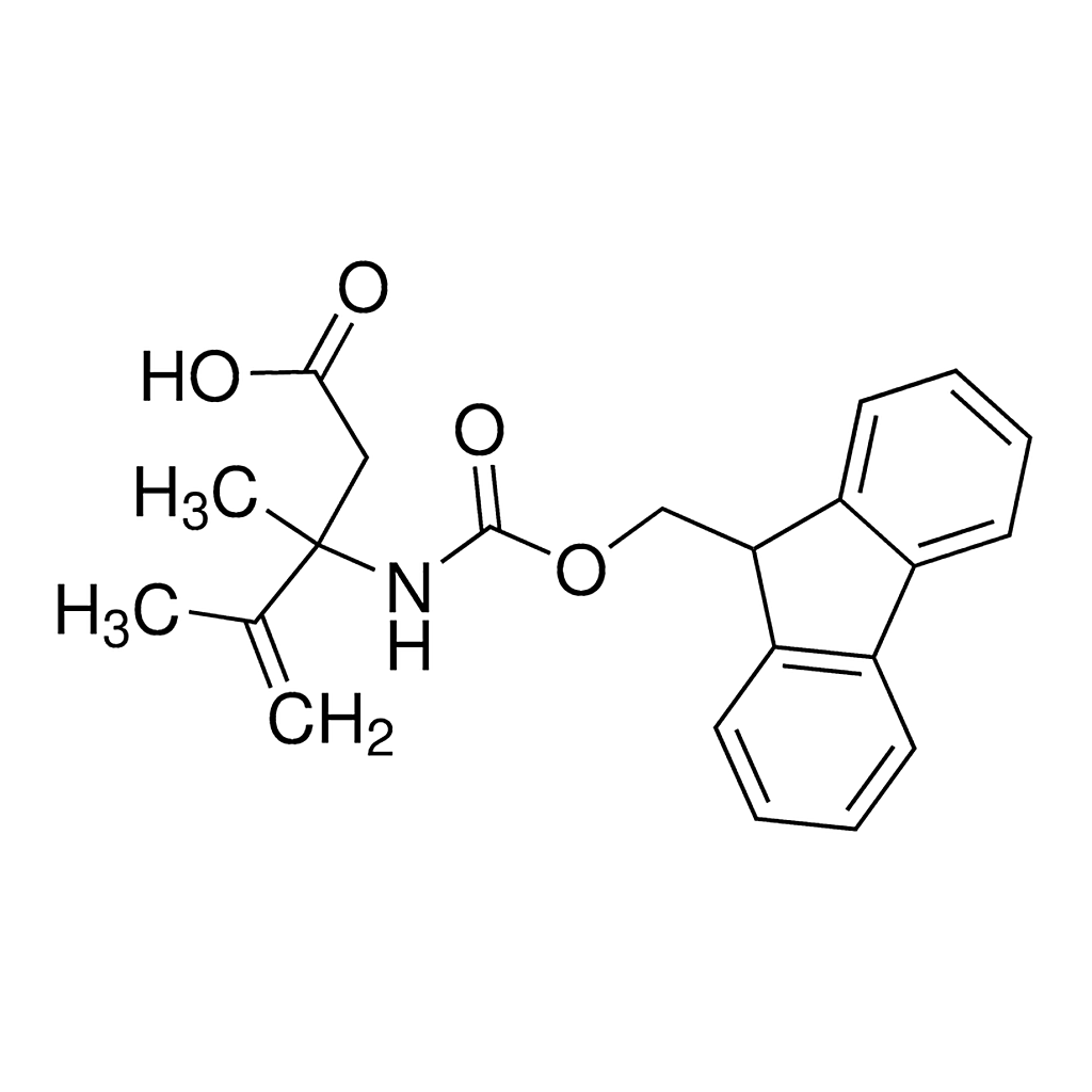 Merck (3)-((9H-Fluoren-9-ylmethoxy)carbonyl)amino)-3,4-dimethylpent-4-enoic acid