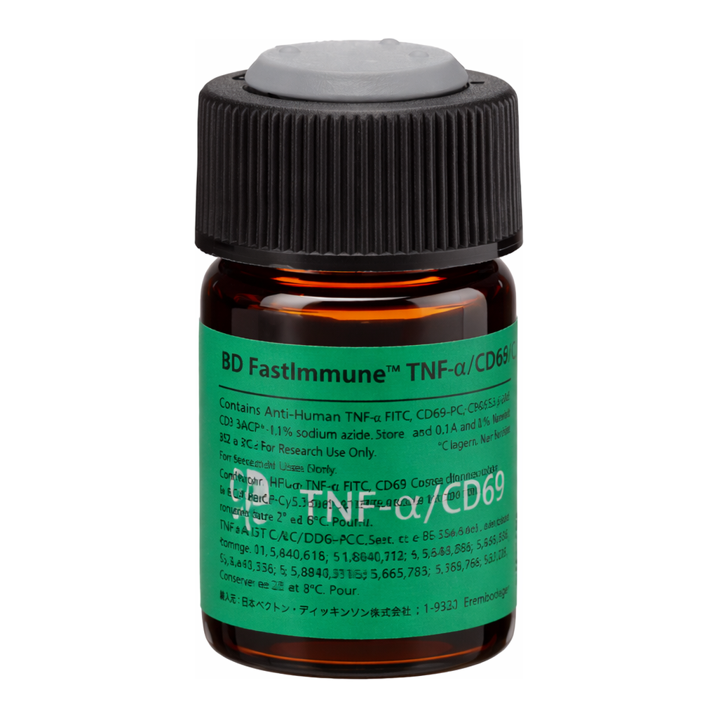 BD Antibody Cocktail (TNF-α FITC, CD69 PE, CD4 PerCP-Cy5.5, CD3 APC)